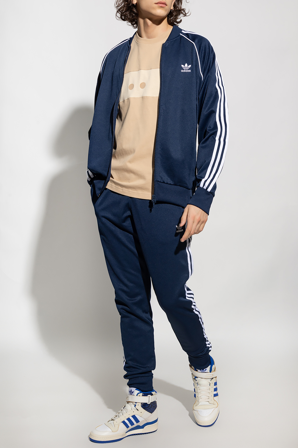 Navy blue Sweatshirt with logo ADIDAS Originals - Vitkac Canada